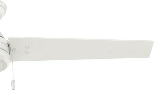 Vista 9 de Hunter Ventilador de techo industrial para exteriores de 52 pulgadas, 3 aspas (renovado) (blanco fresco)