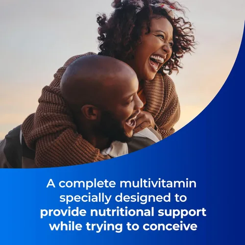 Vista 4 de One A Day Multivitamínico de salud preconcepcional para hombres para apoyar el esperma saludable, suplemento para hombres con vitamina C, vitamina