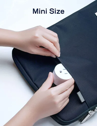 Vista 5 de Enchufe inteligente, compatible con Smart Life, Siri, SmartThings, Alexa Google Assistant para control de voz, control remoto, temporizador, mini