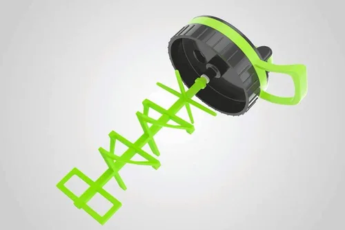 Vista 3 de Smarter Blender Cup (Not a Shaker Bottle) – For protein Shakes collagen powder Post work out – Boost your health with our easy-use water bottle