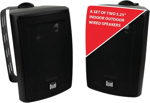 Vista 11 de Dual Electronics LU43PB - Altavoces con cable de 4 pulgadas y 3 vías de alto rendimiento para interiores y exteriores Configuración sin esfuerzo