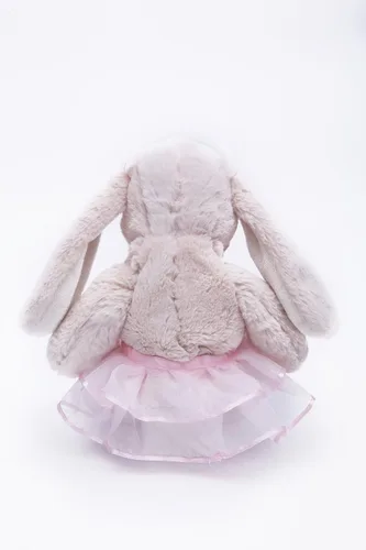 Vista 5 de DILLY DUDU Muñeca de conejo de peluche de bailarina/ballet de 10 pulgadas (Rosa)