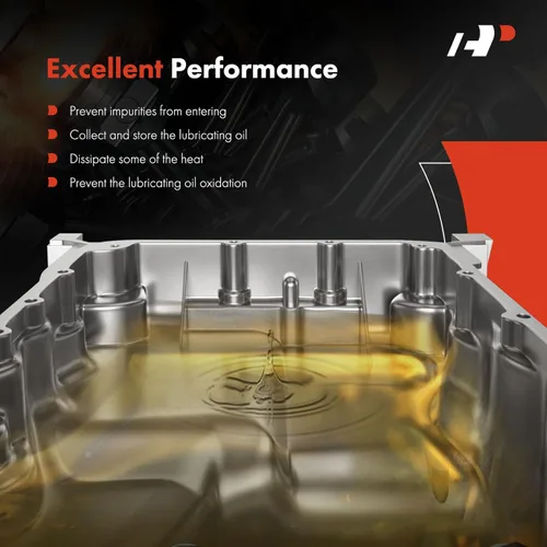 Vista 5 de A-Premium Cárter de aceite de motor compatible con Volkswagen Jetta 1999-2005 Beetle 1998-2006 Golf 1999-2006 Seat Córdoba 1999-2002 Ibiza