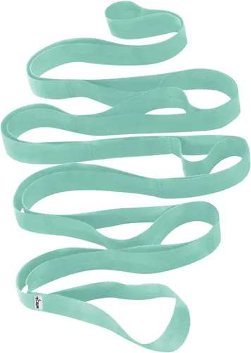 Vista 13 de TECEUM Stretching Strap for Yoga & Physical Therapy – 10 Loops – Non-elastic Leg Stretch Straps for Stretching, Exercising, Pilates, Post-injury