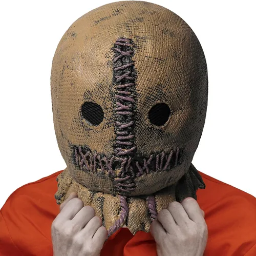 Vista 2 de shayulajiao Máscara de látex de espantapájaros fantasma para Halloween, carnaval, cosplay