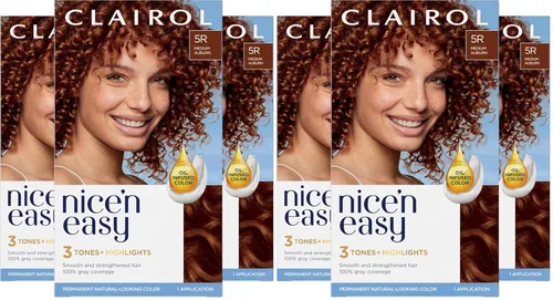 Vista 26 de Clairol Nice'n Easy - Tinte permanente para el cabello, color borgoña profundo 3BG, paquete de 1 unidad