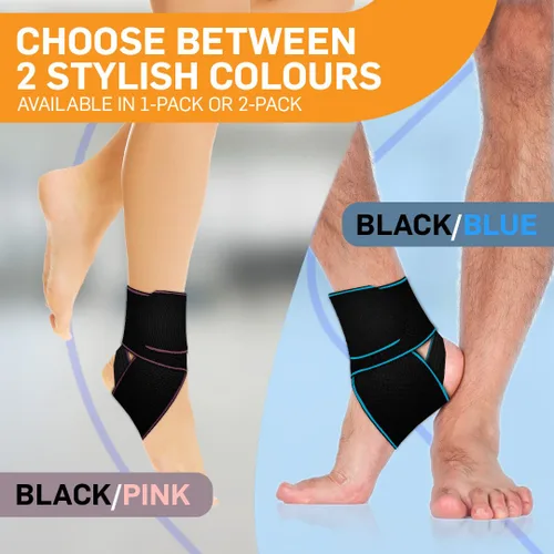 Vista 7 de Ankle Brace for Sprained Ankle, Ankle Support for Women & Men - Ankle Braces & Wrap for Stabilizing, Tendonitis, Basketball, Running, Sprains