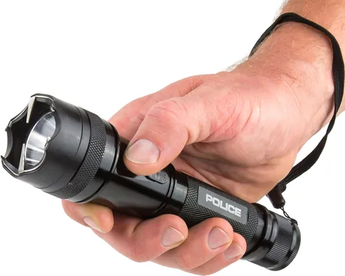 Vista 3 de POLICE Pistola Paralizante 1109 - Max Volt Recargable con Linterna Táctica LED
