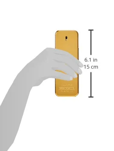 Vista 3 de Paco Rabanne One Million For Men - Juego de 2 cajas de latón (3.4 onzas Eau de Toilette Atomizador + 0.3onzas Atomizador de viaje)
