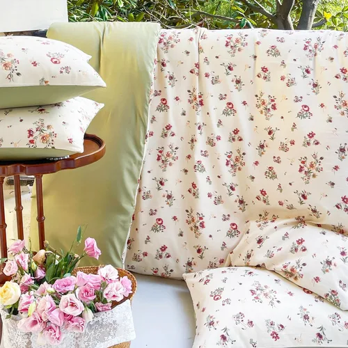 Vista 8 de Omelas - Juego de funda de edredón bohemio tamaño Queen, ropa de cama floral boho colorida, edredón súper suave de microfibra, funda de edredón