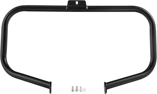 XMT-MOTO Protector de motor delantero Highway Crash Ba se adapta a modelos Harley Davidson Softail FL 2000-2017, negro brillante