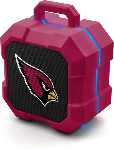 Vista 25 de SOAR NFL Shockbox - Altavoz Bluetooth inalámbrico LED, resistente al agua, IPX4, 5.0 Bluetooth con más de 5 horas de tiempo de reproducción, pequeño