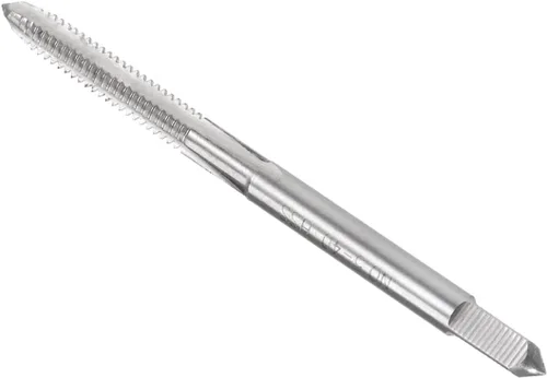 Vista 7 de Grifos de fresado de rosca, rosca 2#-56 UNC 2A, máquina de acero de alta velocidad, herramienta de roscado de tornillos de 3 flautas rectas