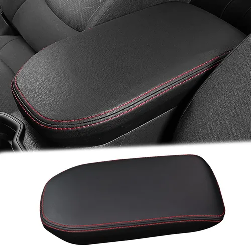 Vista 8 de HORRY Funda para reposabrazos de consola central adecuada para Toyota RAV4 2019-2023, RAV4 Hybrid 2020-2023, RAV4 Prime 2021-2023 de cuero