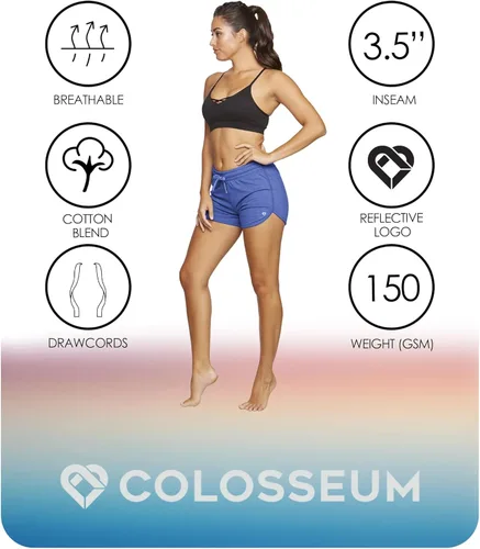 Vista 5 de Colosseum Active Simone - Pantalones cortos de yoga y correr para mujer
