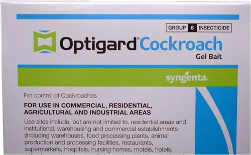 Vista 2 de Syngenta -Gel de cucaracha Optigard 4 puntas, 4 émbolos, 4 tubos