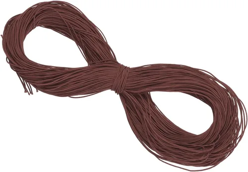 Vista 141 de PATIKIL Cuerda elástica elástica de 109 yardas (328.1 ft), cuerda elástica pesada de 0.059 in, albaricoque para manualidades, correas de gancho