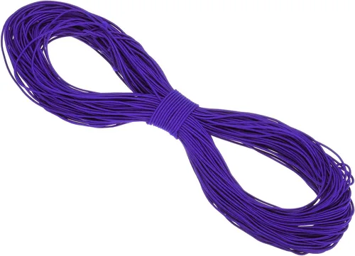 Vista 108 de PATIKIL Cuerda elástica elástica de 109 yardas (328.1 ft), cuerda elástica pesada de 0.059 in, albaricoque para manualidades, correas de gancho