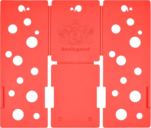 Vista 10 de BoxLegend V5 - Carpeta plegable para camisas, carpeta de ropa, fácil y rápido de plegar, asistente de lavandería para carpetas de lavandería Azul