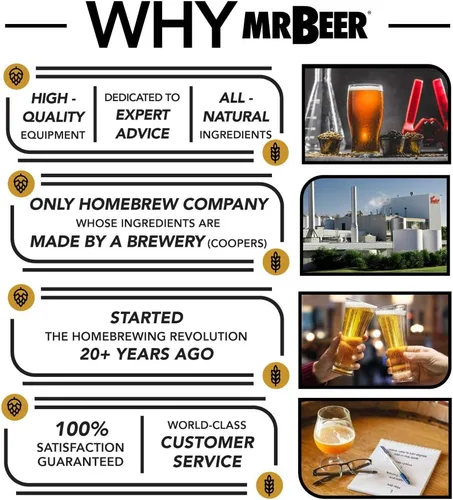 Vista 4 de Kit Mr. Beer de repuesto para elaboración de cerveza casera, Not Applicable