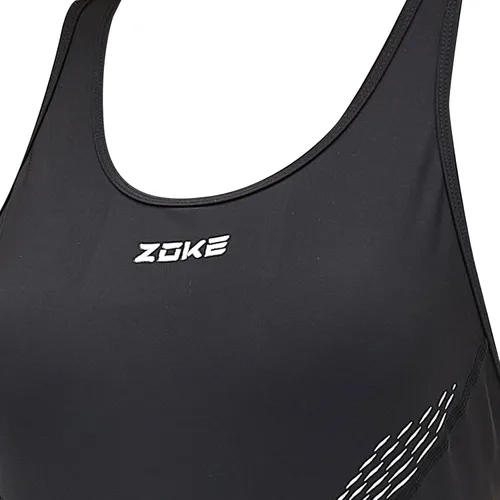 Vista 4 de Traje de baño deportivo de una pieza para mujer, diseño deportivo para competición