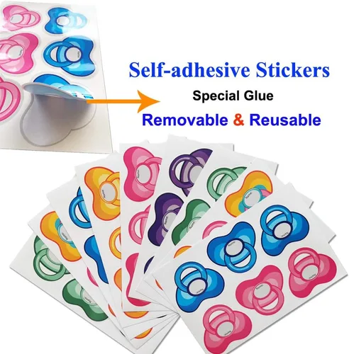 Vista 5 de Juego pon el chupón en el bebé - Juego de fiesta para baby shower - Juego pon el chupón en el bebé