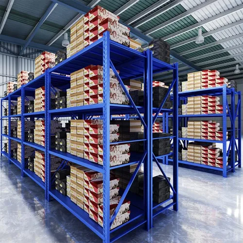 Vista 2 de Shelves Heavy Duty Steel Storage Rack, 4-Tier Adjustable Garage Shelves, Metal Storage Shelving Unit, bookshelf for HomeOfficeDormitory