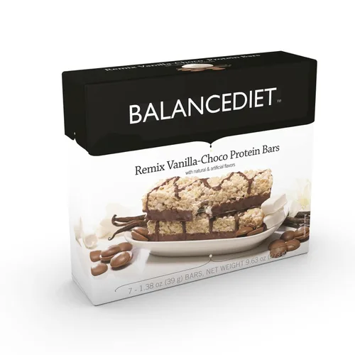 Vista 21 de BalanceDiet™ Barra de proteínas 0.53 oz de proteína Bajo en carbohidratos Caja de 7 barras (nuez de caramelo)