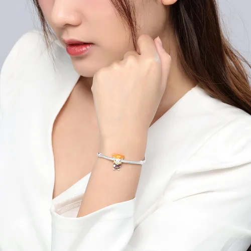 Vista 7 de Pennywise - Dije de payaso para pulsera Pandora de plata de ley 925 regalo de terror para mujer pulseras de plata de ley para mujer regalos