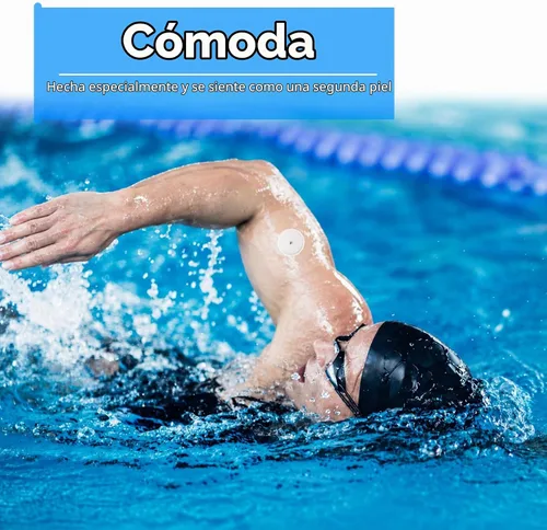 Vista 5 de Adhesivo impermeable para cubiertas de sensor Freestyle Libre 2/3 - 50 piezas impermeables para Freestyle Libre3/2 CGM parches adhesivos