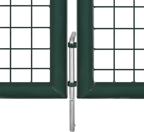 Vista 5 de Puerta moderna para valla de jardín, barrera de jardín, con sistema de bloqueo, con llave, para jardín, patio, terraza, valla de malla de jardín