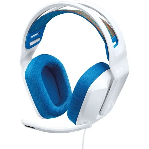 G335 Wired Gaming Headset- White