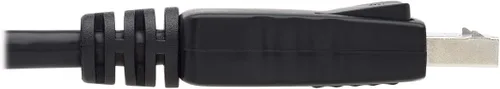 Vista 4 de TRIPP LITE Cable DisplayPort con pestillos (M/M), DP a DP, 4K x 2K, 6 pies (P580-006), negro