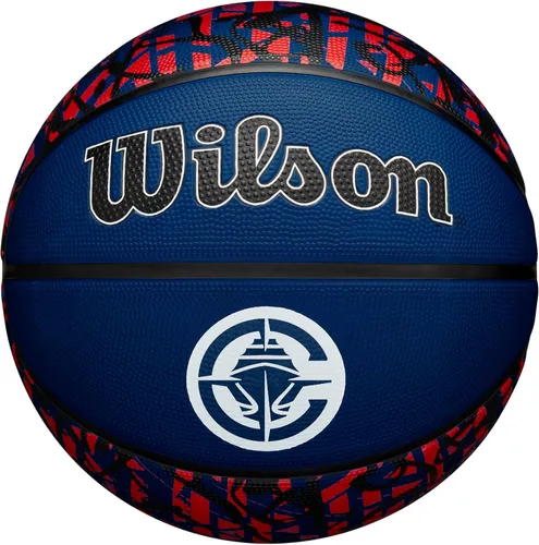 Vista 10 de Wilson NBA Team Balones de baloncesto con diseño de grafiti - Talla 7 - 29.5
