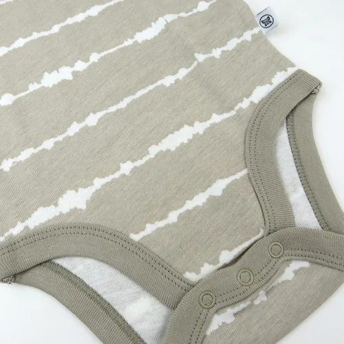 Vista 3 de HonestBaby baby-boys Multi-pack Long Sleeve Bodysuits One-piece Organic Cotton for Infant Baby Boys, Unisex (Legacy)
