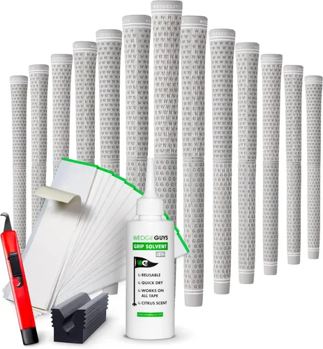 Vista 11 de Wedge Guys DC Tour Golf Grips Kit – 4 zonas de agarre para una comodidad y control supremos – Reemplazo de empuñaduras para palos de golf