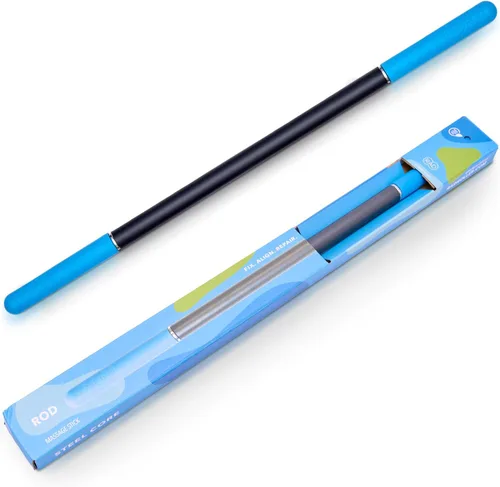 Vista 8 de RAD Rod Mini - Rodillo compacto de masaje de tejido profundo - Herramienta de liberación miofascial lista para viajar para piernas, espalda, cuello