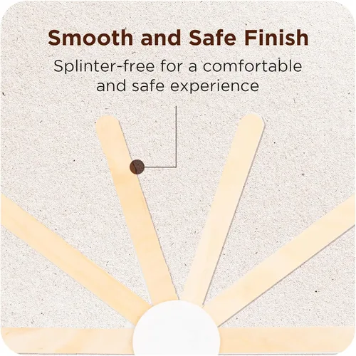 Vista 3 de Makerstep Agitadores de café de madera de abedul, palitos de café de 7 pulgadas (paquete de 1000) respetuosos con el medio ambiente, palos de madera