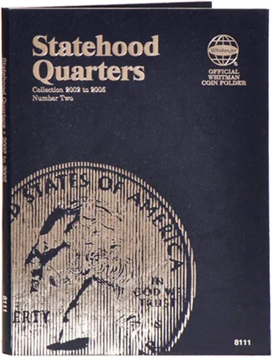 Vista 8 de Whitman Tablero Compacto para Coleccionista de Monedas - Mapa de Monedas de Estados Unidos, Serie de Cuartos de Moneda de 1999 – 2009 incluyendo DC