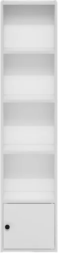 Vista 292 de Furinno - Estantería de cubos de 5 niveles serie Luder para libros y almacenamiento, color roble francés