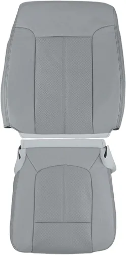 Fundas de cuero para Ford F450 F550 Lariat de 2011 a 2016, color gris
