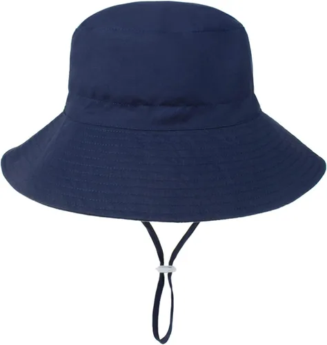 Durio Sombrero de playa con protección solar UPF 50+, lindo ala ancha, para el verano, para bebé, niño, sombreros para el sol para niña