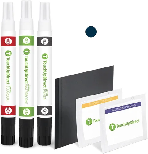 Vista 400 de TouchUpDirect RAY Deep Blue Pearl Compatible con Nissan Exact Match Brocha de Pintura de Retoque - Kit Esencial