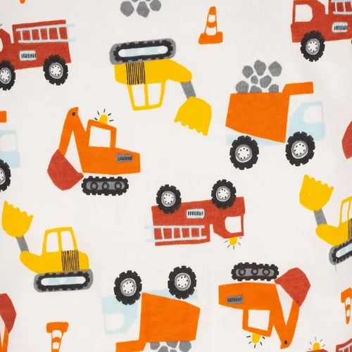 Vista 4 de Gerber Paquete de 2 mamelucos para niña con cobertura hasta los pies