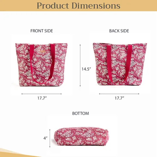 Vista 5 de Maison d' Hermine Canvas Tote Bag for Women Cotton Canvas Reusable Shoulder Grocery Bags Bulk with Handle for Shopping Travel