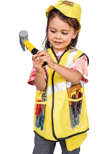 Dress Up America Firefighter Role-Play Set - Fire Chief Costume for Boys and Girls, Ages 3-13