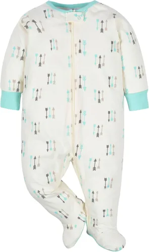 Vista 3 de Gerber baby-boys 4 Pack Sleep 'N Play Footie