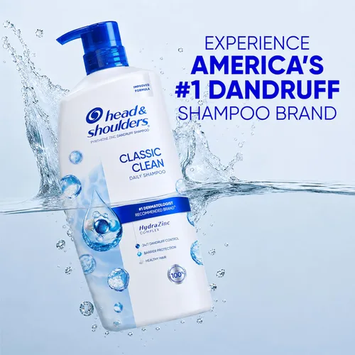 Vista 22 de Head & Shoulders Champú anticaspa con piritiona zinc al 1% Champú para el cuidado del cuero cabelludo seco con aceite de almendras Alivio