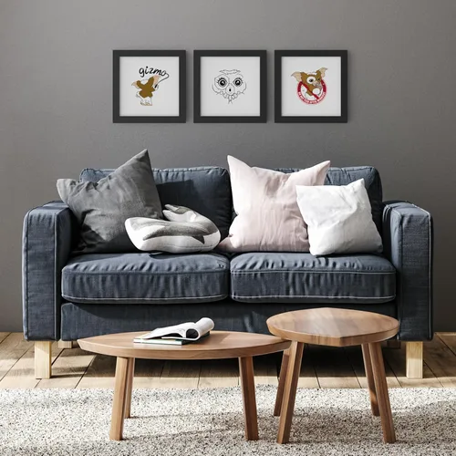 Vista 7 de Trends International Gallery Pops Gremlins - There Will Be Mayhem - Arte de pared, versión enmarcada negra, 12 x 12 pulgadas