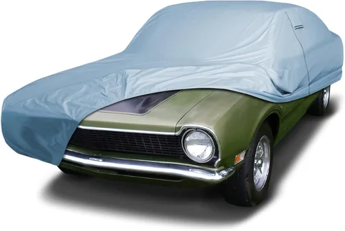 Vista 47 de iCarCover Funda Premium para Automóvil para Ford Mustang Coupe Convertible GT Mach 1 Saleen Fastback SOV 1979-2004, de Servicio Pesado, Impermeable